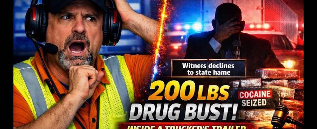 200 Pounds of Cocaine Found in a Trucker’s Trailer