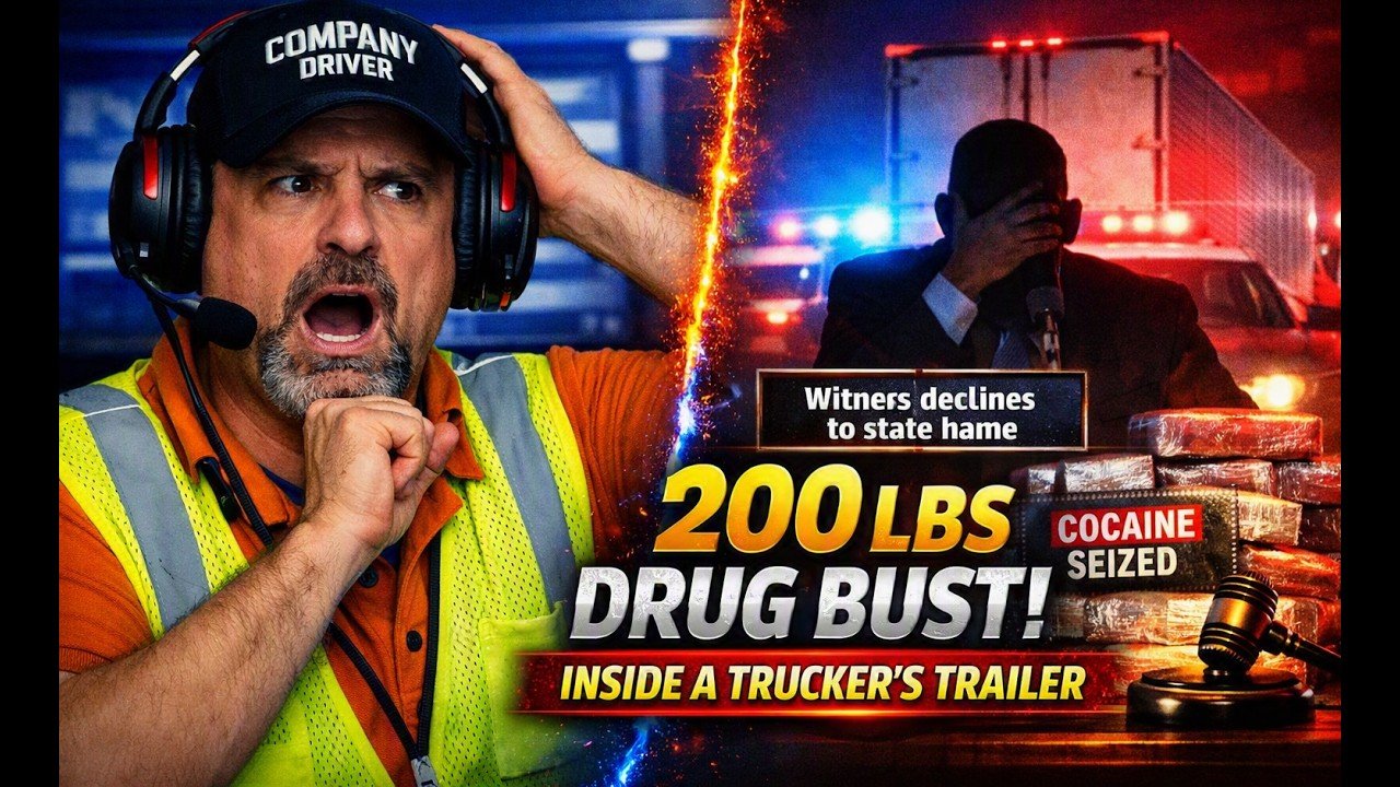 200 Pounds of Cocaine Found in a Trucker’s Trailer