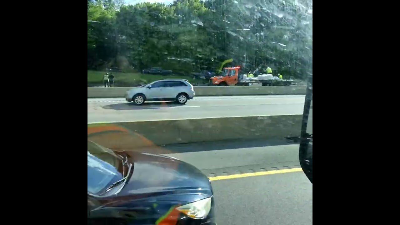 750 CAR PILEUP ON THE HIGHWAY Caused by a single mother pushing a stroller with a baby inside asleep