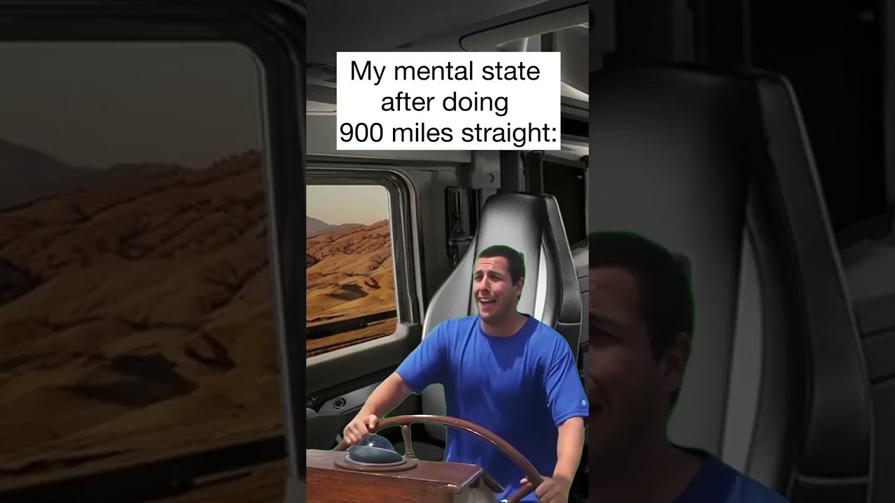 900 MILES A DAY IN A BIG RIG? Let’s do it driver!