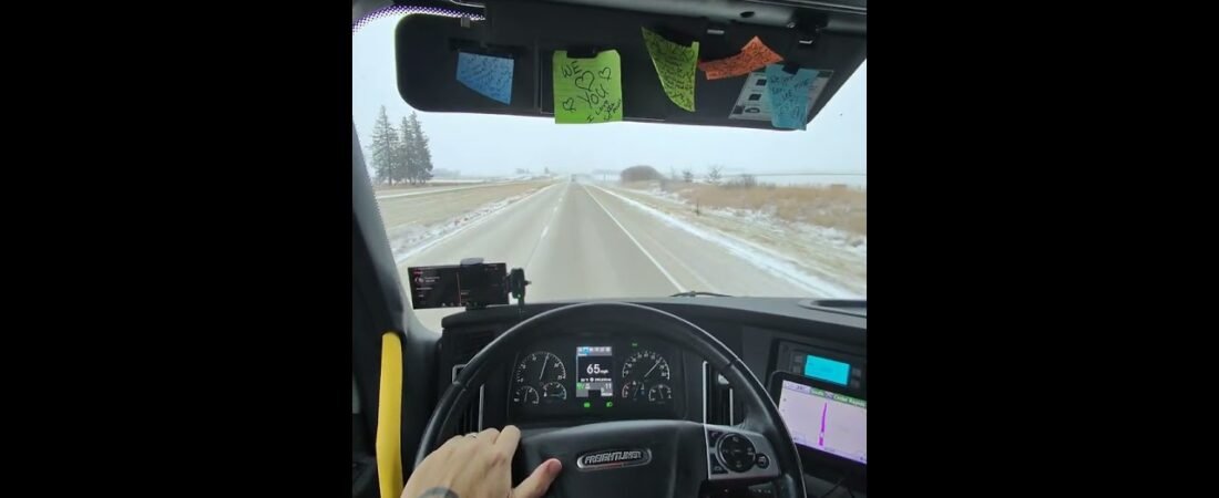 A few minutes on CHRISTMAS with this trucker will change your mood. You don’t want to miss this.
