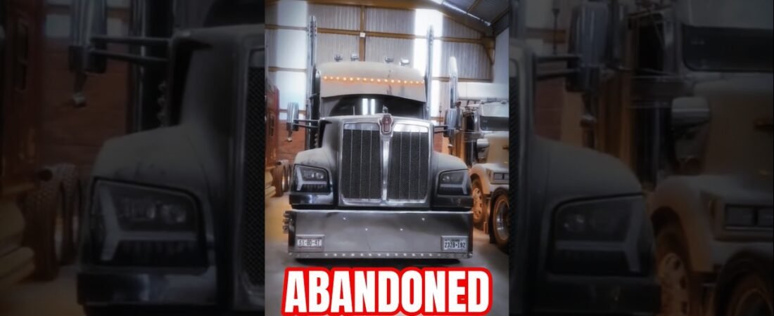 ABANDONED CUSTOM SEMI TRUCKS LEFT BY THE MEXICAN CARTELS.