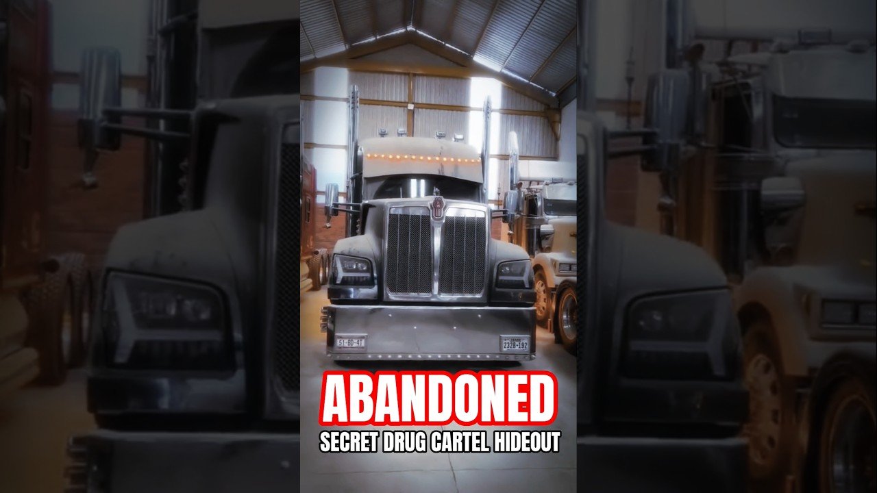 ABANDONED CUSTOM SEMI TRUCKS LEFT BY THE MEXICAN CARTELS.