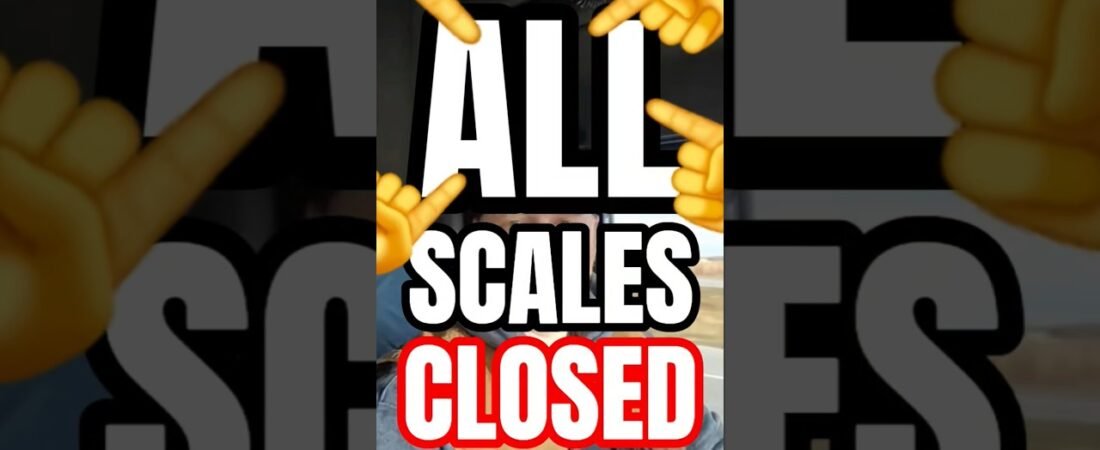 ALL WEIGH STATIONS, SCALES, AND D.O.T. CHECK POINTS CLOSE NOVEMBER 15TH DUE TO GOVERNMENT SHUT DOWN!