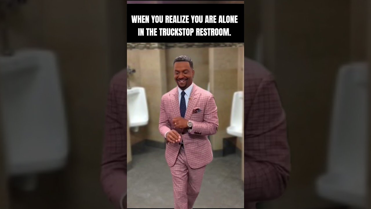 ALONE AT THE TRUCKSTOP RESTROOM CHANGES EVERYTHING.