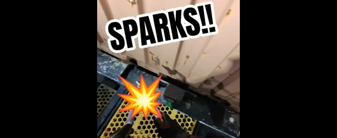 ALWAYS CHECK FOR SPARKS!