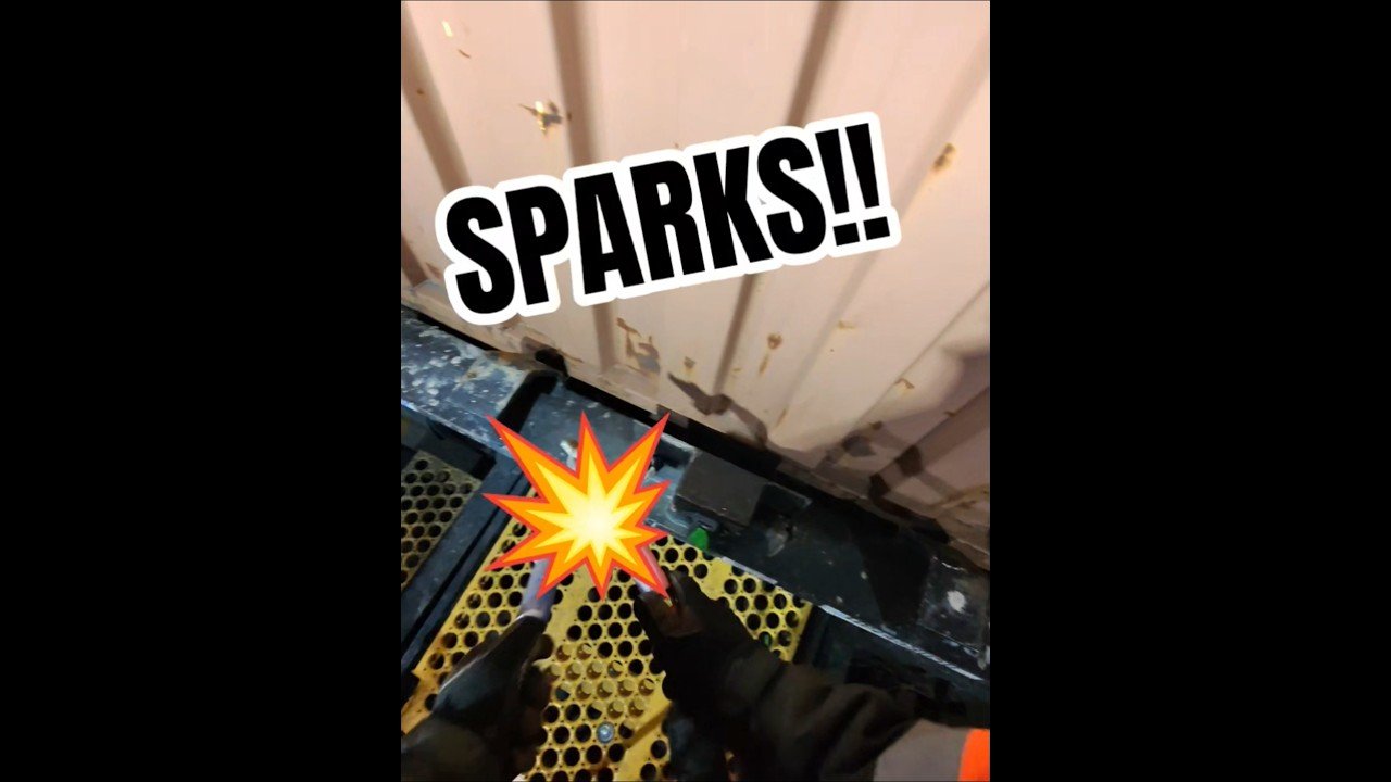 ALWAYS CHECK FOR SPARKS!