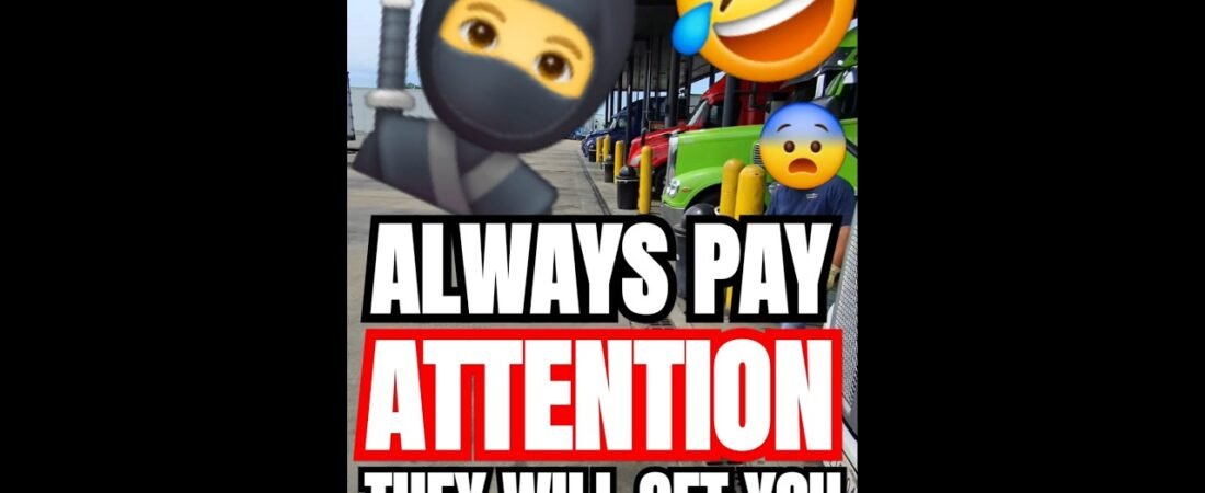 ALWAYS PAY ATTENTION DRIVER! Don’t get caught off guard! They will get you!