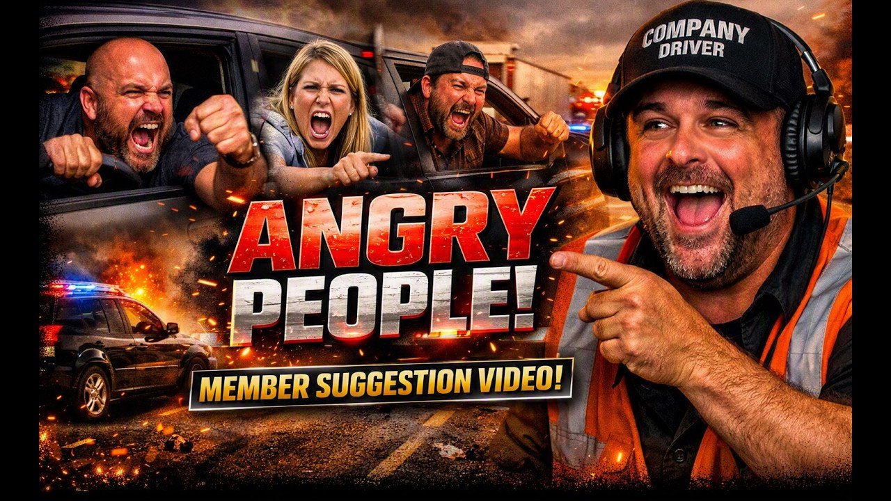 ANGRY PEOPLE – If You Laugh, You’re a Trucker #73