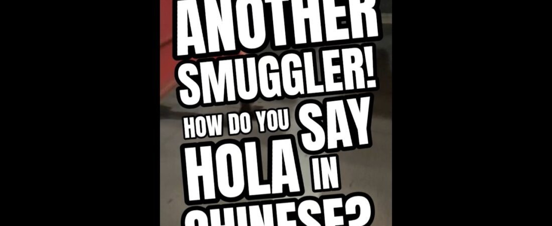 ANOTHER SMUGGLER CAUGHT INSIDE MY TRAILER? How do you say “HOLA” in Chinese?