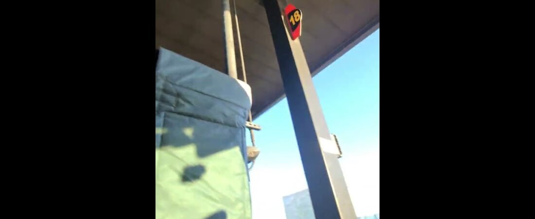 All the Truckers are eating lunch at the fuel pumps today. Is this the new normal?
