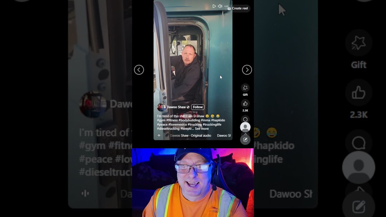 Angry Truckers or Best Friends? #truckinglife #truckdriver #truckercomedy #bigrigcomedy