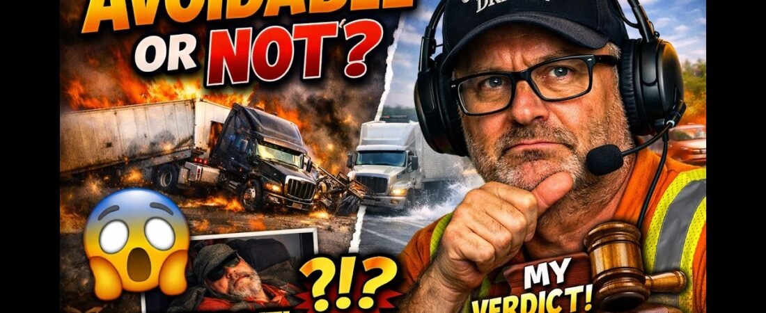 Avoidable or Not? Judging the Wildest Semi‑Truck Crashes – If You Laugh, You’re a Trucker #46