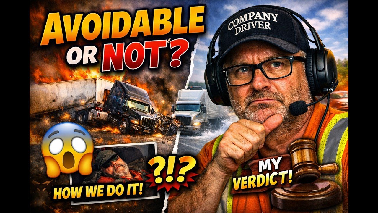 Avoidable or Not? Judging the Wildest Semi‑Truck Crashes – If You Laugh, You’re a Trucker #46