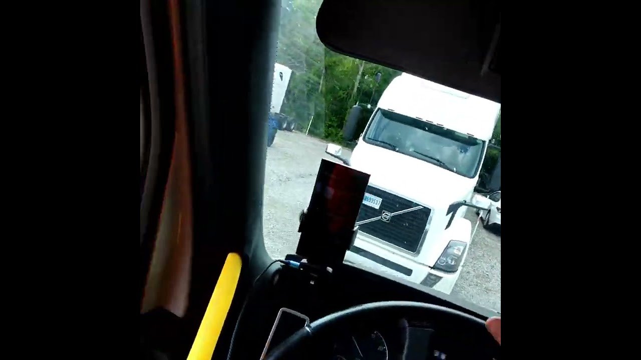 BACKING A BIG RIG INTO A PARKING SPOT WITHOUT HAVING TO OPEN MY DOOR. Further Proof it’s a Lie!