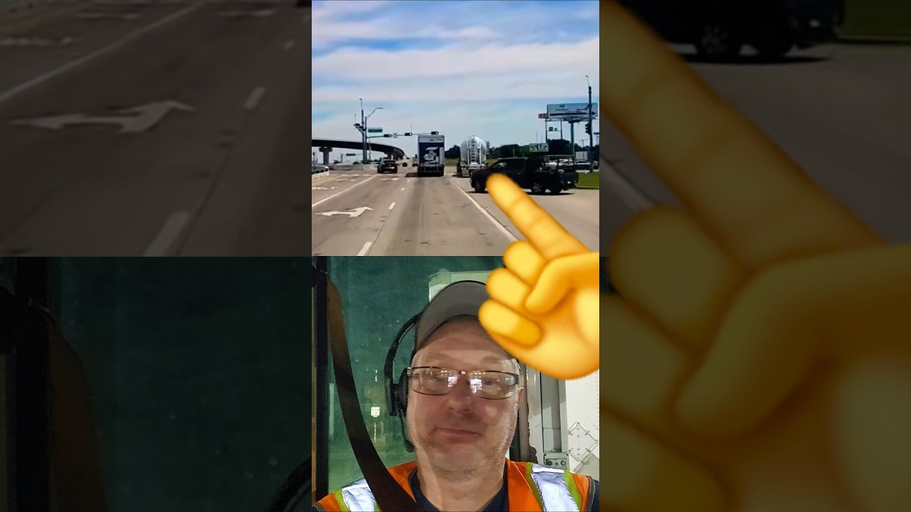 BIG RIG RUNS THE RED LIGHT ON CAMERA! FROM @RideAlongGang