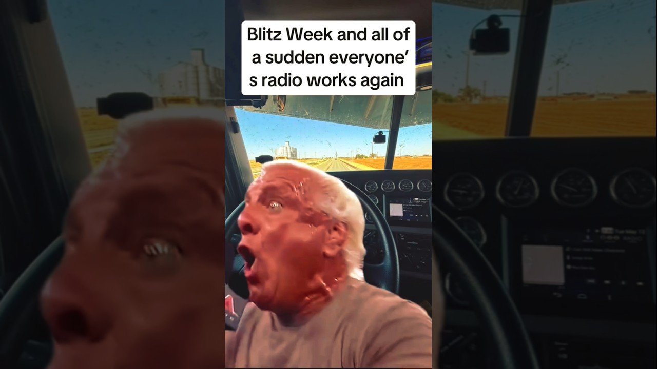 BLITZ WEEK IS HERE! GET THEM CB RADIOS OUT, DRIVER!
