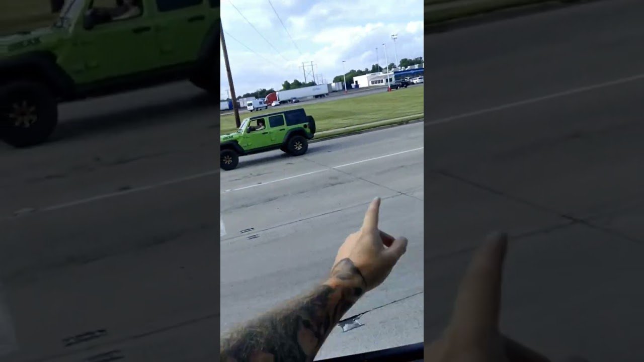 BLM ANTIFA SHOOTOUT AT BUSY INTERSECTION On Video! Everyone Loves This Brave and Courageous Trucker