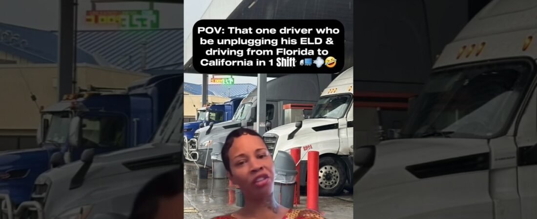 BREAKING THE LAW IS JUST PART OF TRUCKING.