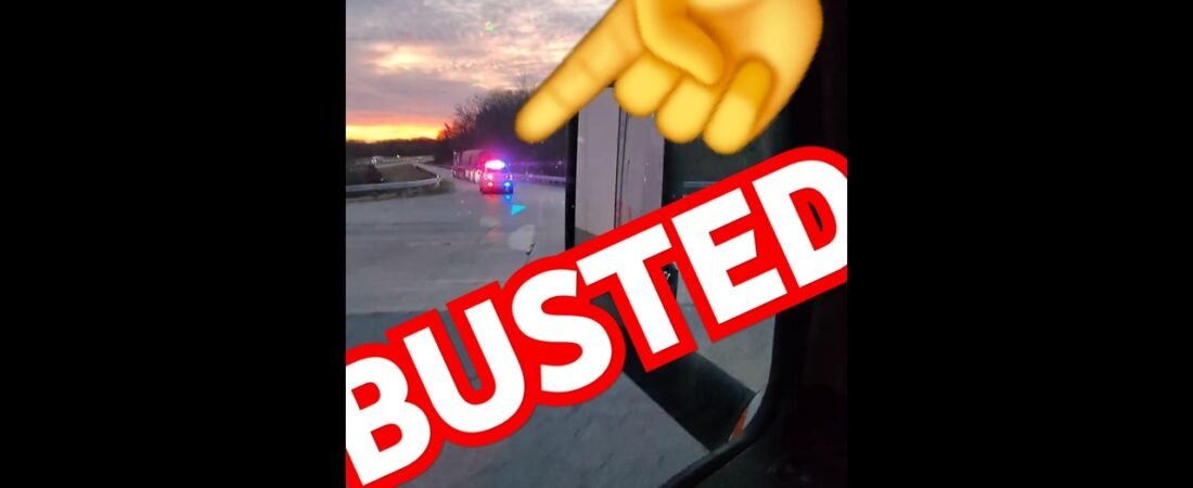 BUSTED! CAREER OVER FOR THIS TRUCKER! This truck driver BROKE THE LAW!