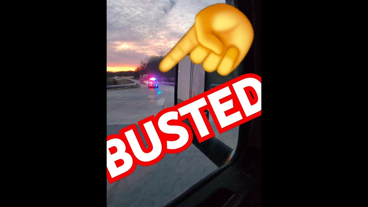BUSTED! CAREER OVER FOR THIS TRUCKER! This truck driver BROKE THE LAW!
