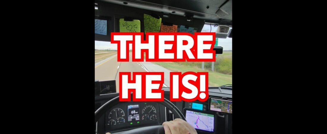 BUSTED! This trucker just got caught doing THE MOST DANGEROUS thing a truck driver can do out here.