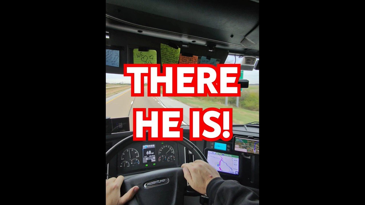 BUSTED! This trucker just got caught doing THE MOST DANGEROUS thing a truck driver can do out here.
