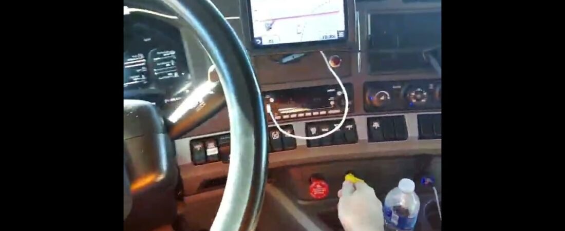 Backing a Semi Trailer into a dock can be scary. Watch how the professional truckers do it.