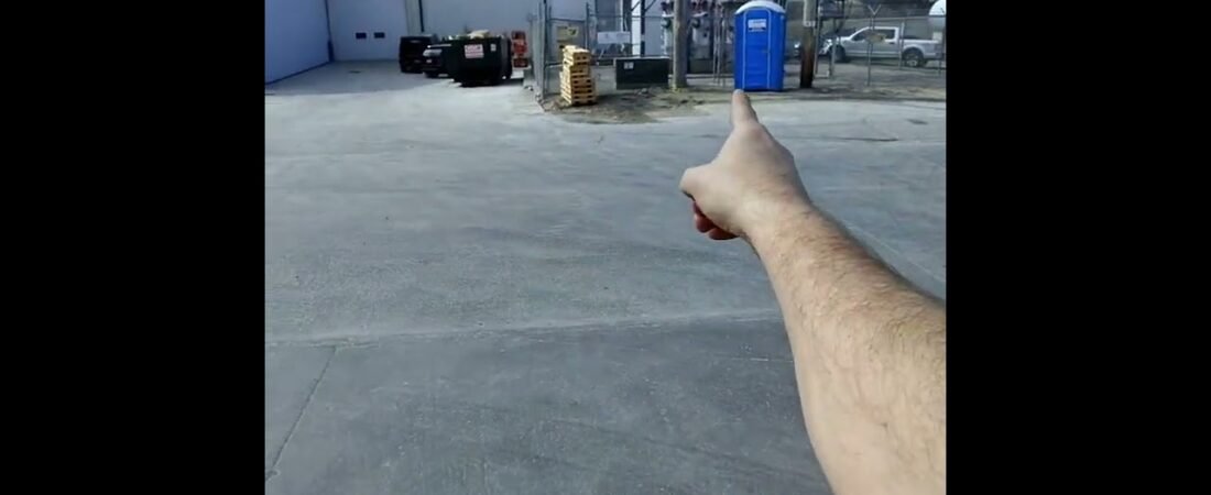 Backing into Docks Between the MASSIVE PIT and the Porta Potty. Trucking Hero’s Are Made!
