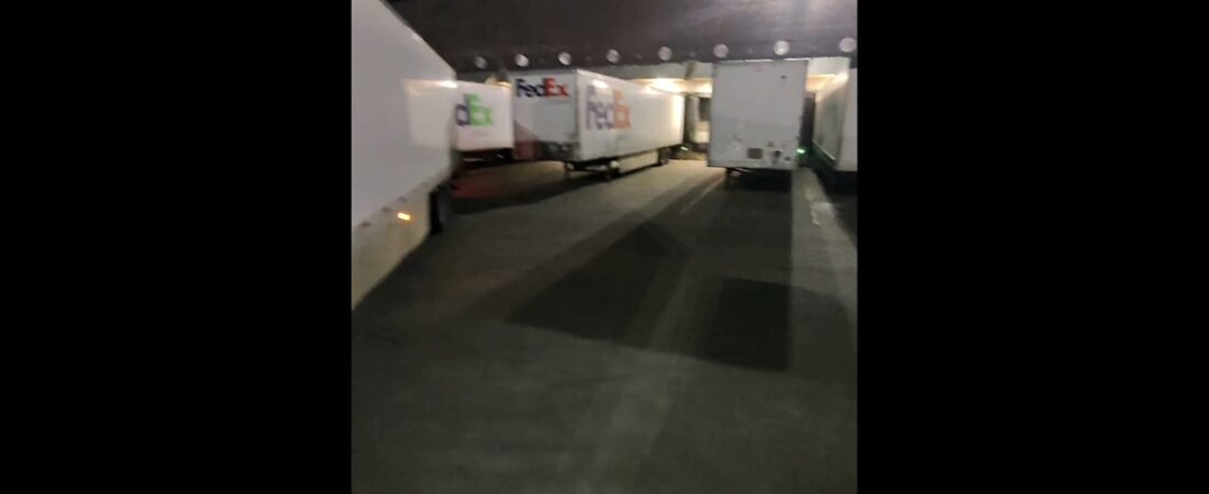 Banging from inside of my semi trailer. How to get out of a mess.