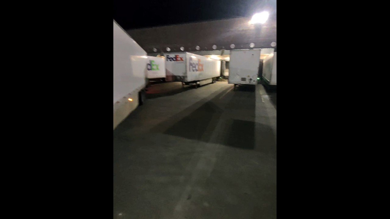 Banging from inside of my semi trailer. How to get out of a mess.