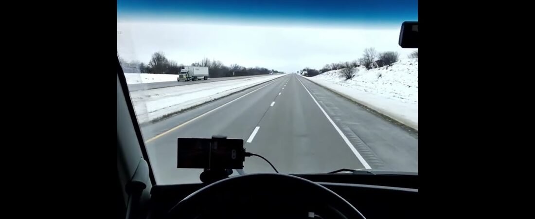 Big Rig Driver enjoys the calm before the next storm. Another day, another problem. #TruckerLife(2)