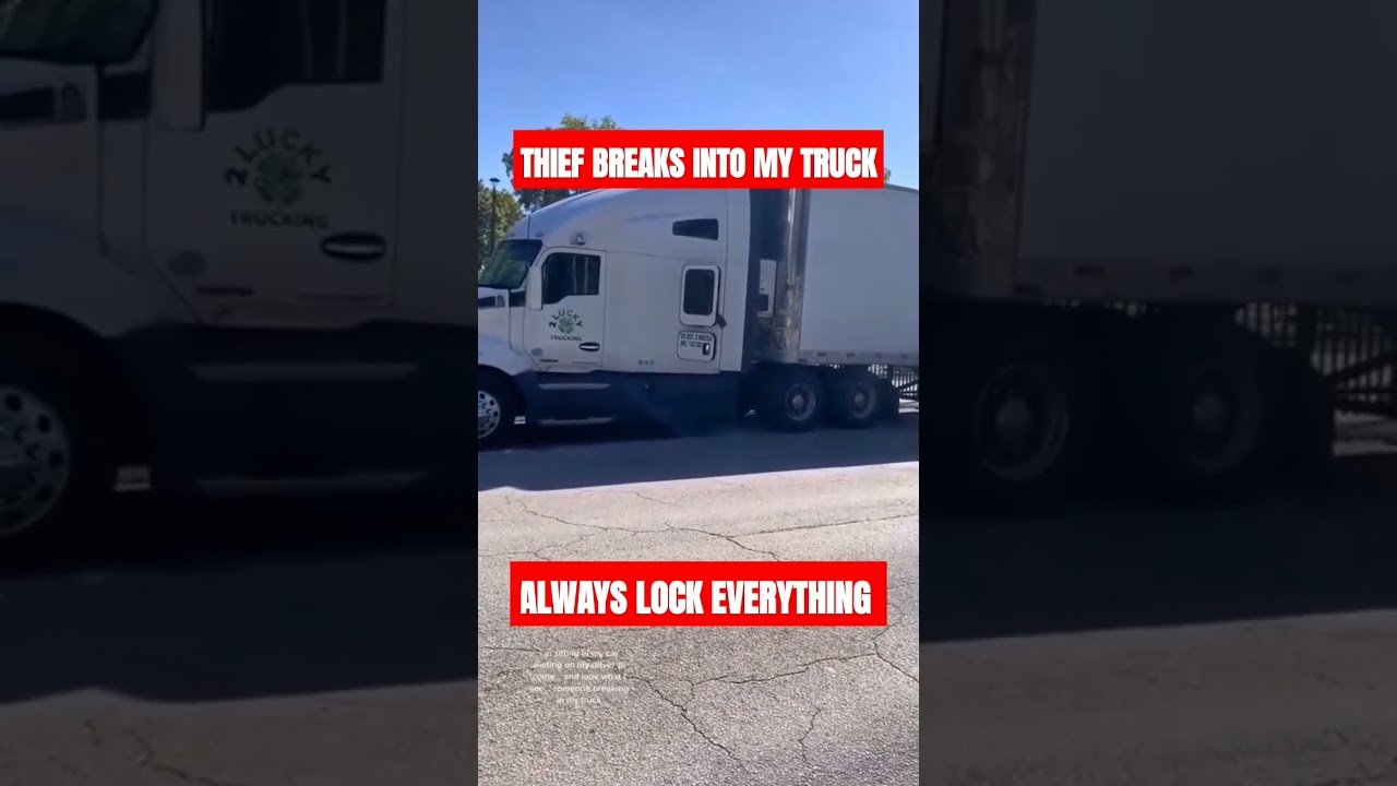Big Rig THIEF  Strikes Again! He stole my Semi Truck in 30 seconds. How do we stop this?