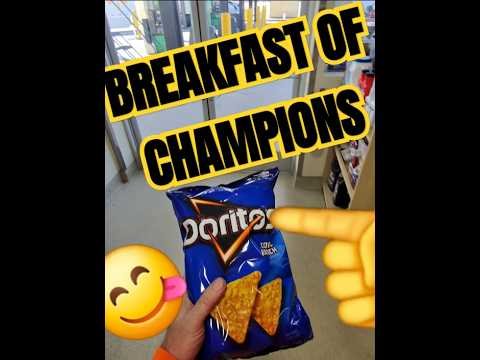Breakfast of Champions for the Real Everyday American Trucker.