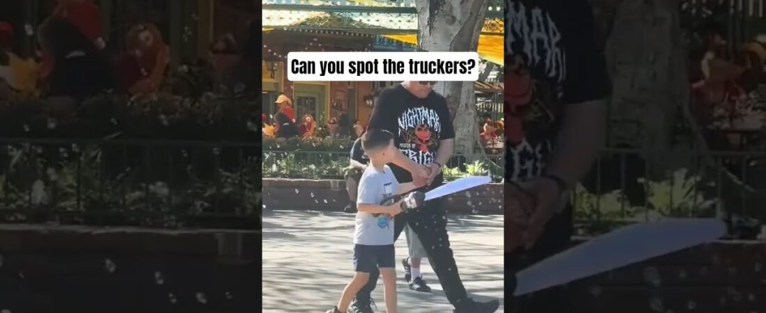 CAN YOU SPOT THE OFF DUTY TRUCKERS IN THE WILD?