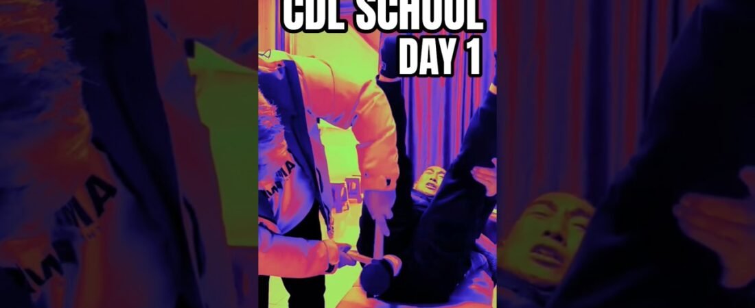 CDL SCHOOL – DAY 1 – TRUCKER ORIENTATION.