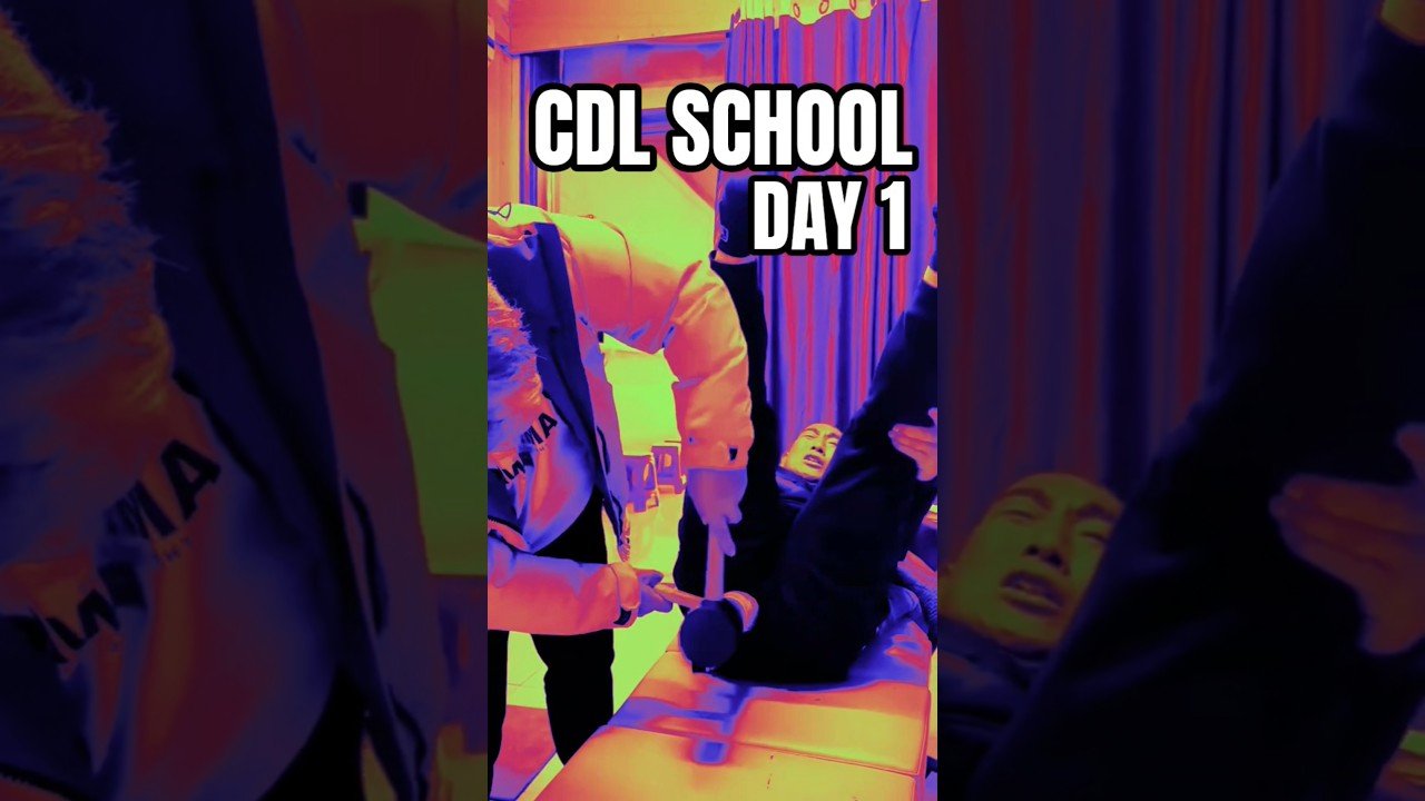 CDL SCHOOL – DAY 1 – TRUCKER ORIENTATION.