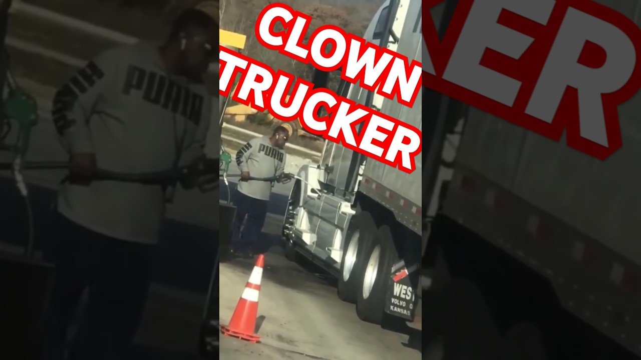 CLOWN TRUCKER LOSES CARNIVAL GAME in front of EVERYONE!