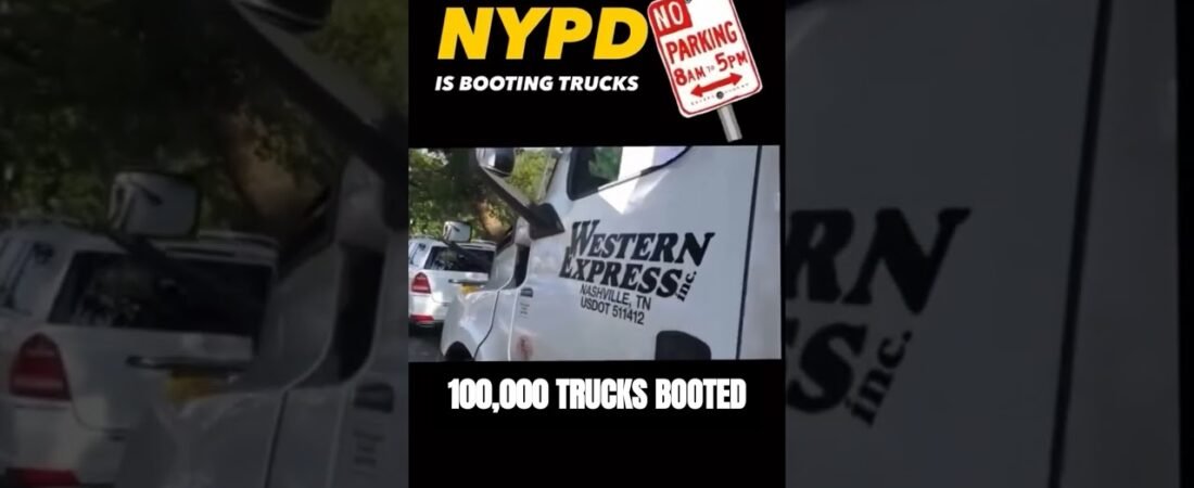 COPS ARE BOOTING ALL BIG RIGS NOW! If you drive for a living, you will want to hear this Warning.