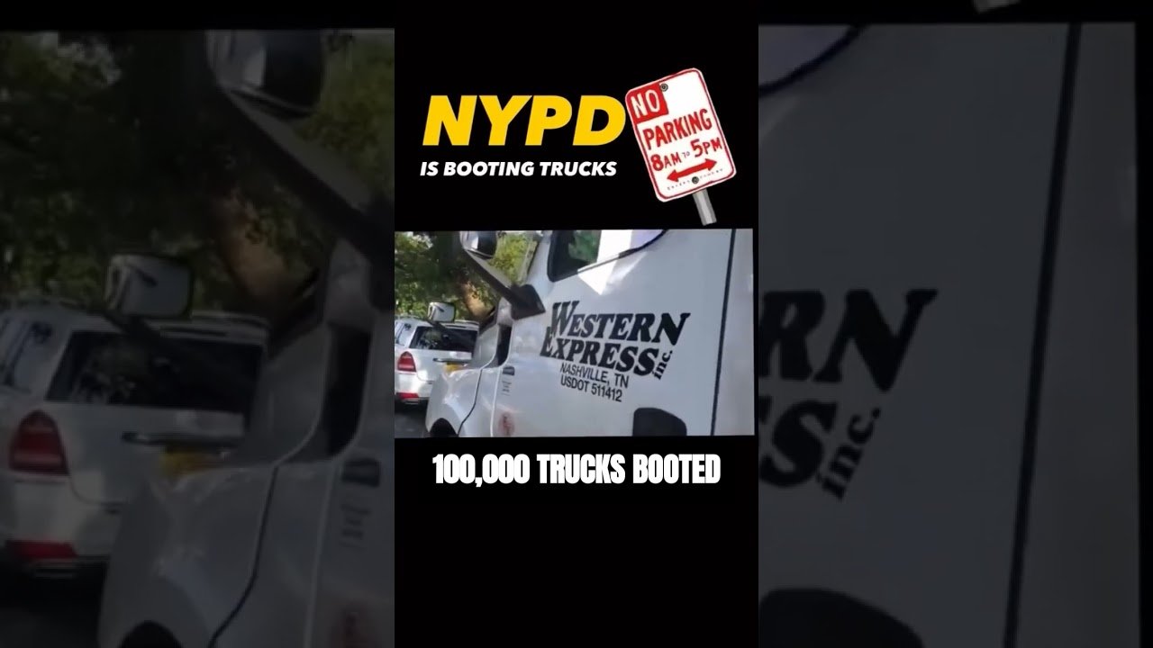 COPS ARE BOOTING ALL BIG RIGS NOW! If you drive for a living, you will want to hear this Warning.