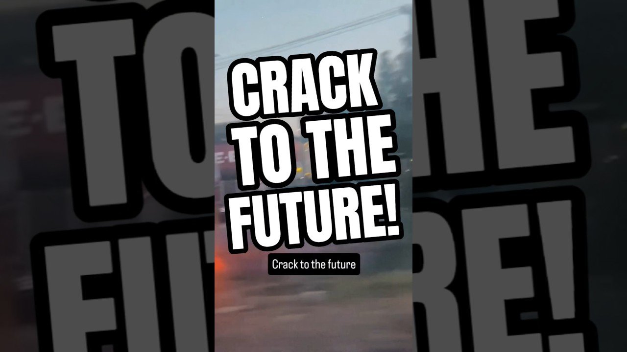 CRACK TO THE FUTURE. BETTER THAN THE ORIGINAL AND IT’S JUST AS EXCITING.