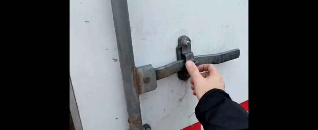 Checking for Smugglers in a Semi trailer is dangerous. We Come On Peace.