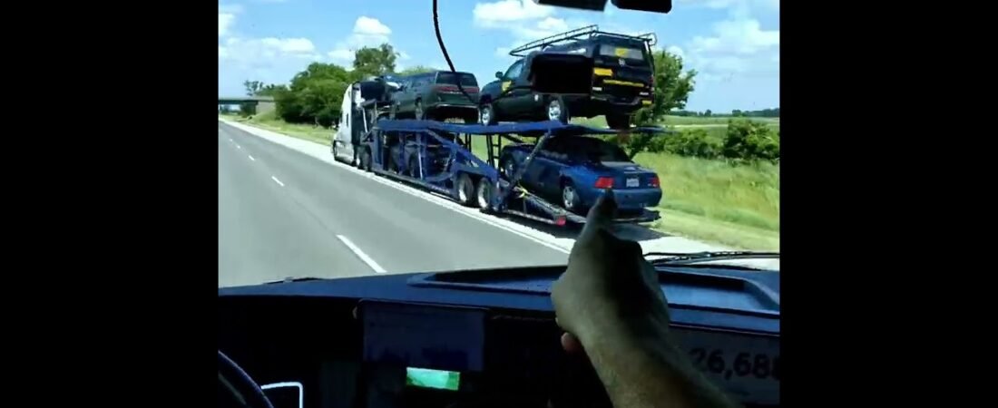 Cops Bust Car Hauler and This is what happened next. DOT is coming for you! Never ride dirty!