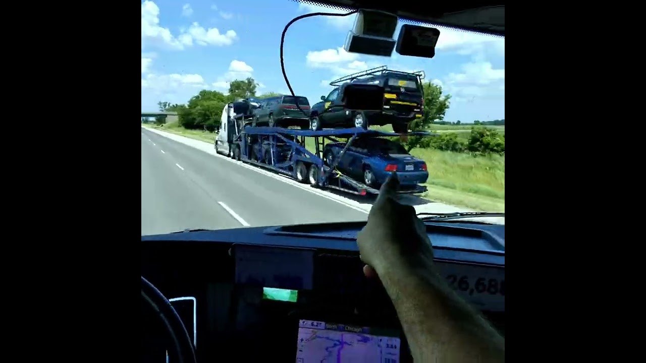 Cops Bust Car Hauler and This is what happened next. DOT is coming for you! Never ride dirty!