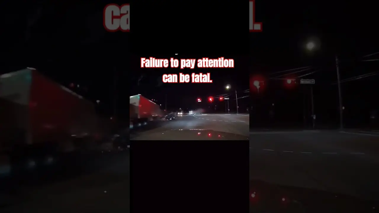 Cops Failure to Pay Attention end in tragedy.
