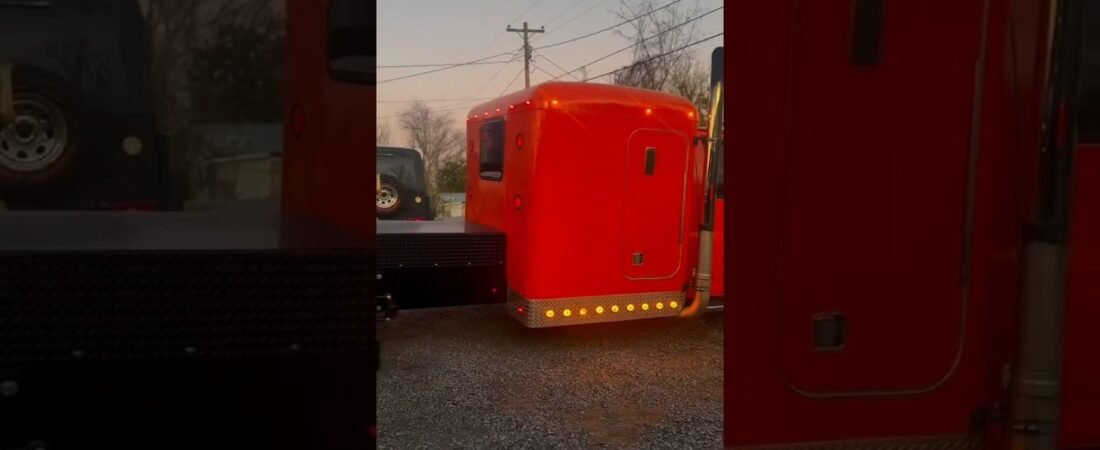 Could you drive this custom built semi truck?
