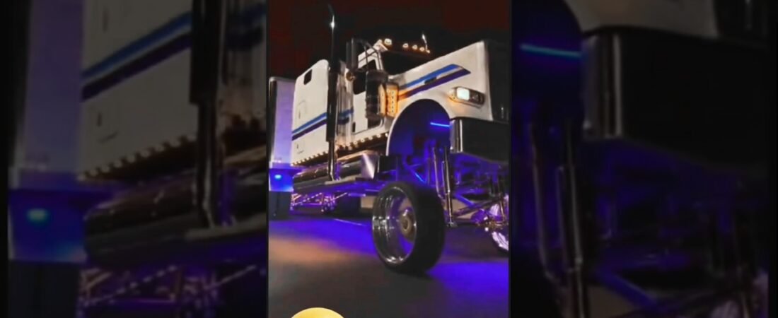 Custom Lifted Squatted Semi Truck like you’ve never seen before.
