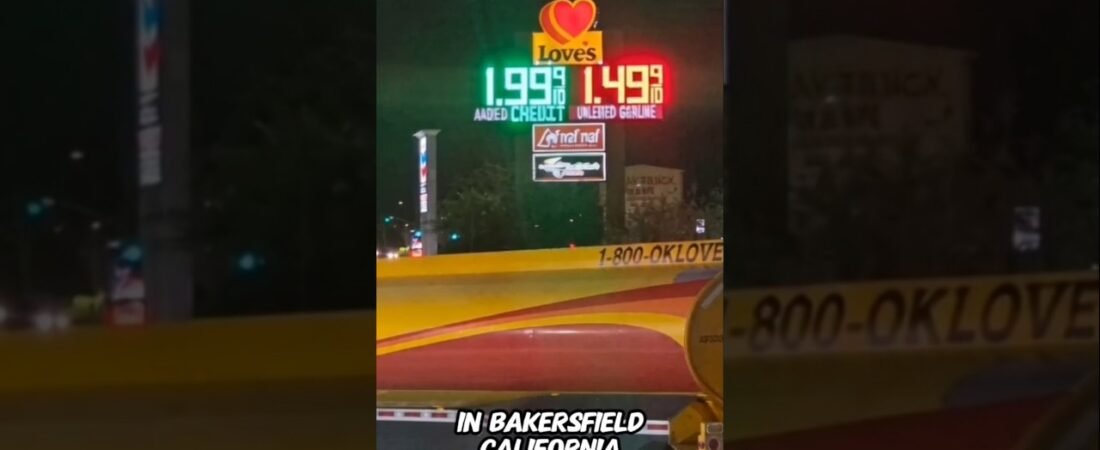 DIESEL AND GAS PRICES JUST DROPPED TO RECORD LOW IN CALIFORNIA.