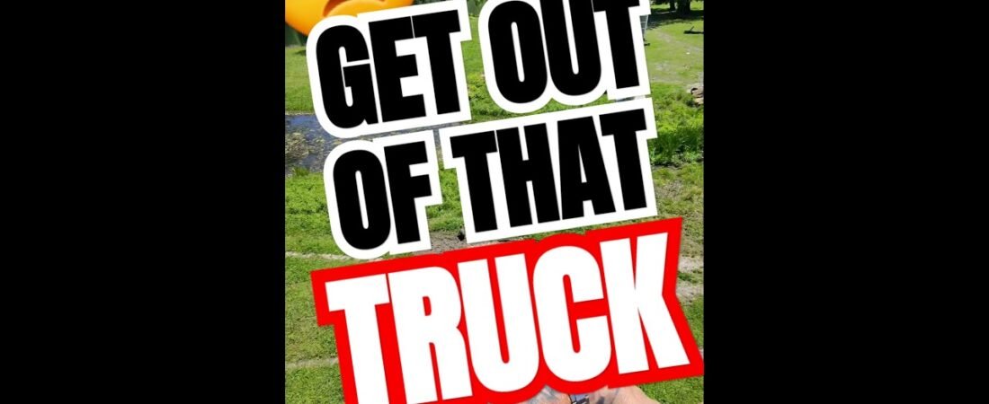 DISPATCH SAID TO GET OUT OF THE TRUCK? This is what I did next.