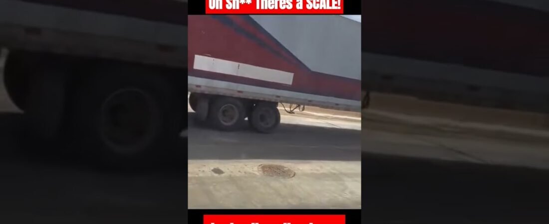 DOT Scales Hit at ALL THE WRONG TIMES! This is one of those times. Will you make it through driver?